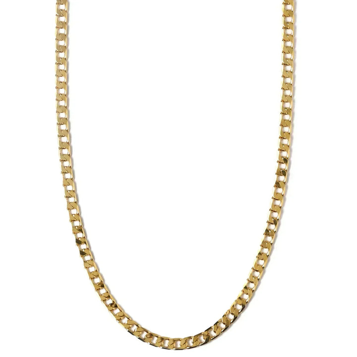 Tova Link Curb Chain Necklace | Goud