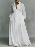 BRIA | MINIMALISTISCH PATCHWORK MAXI JURK