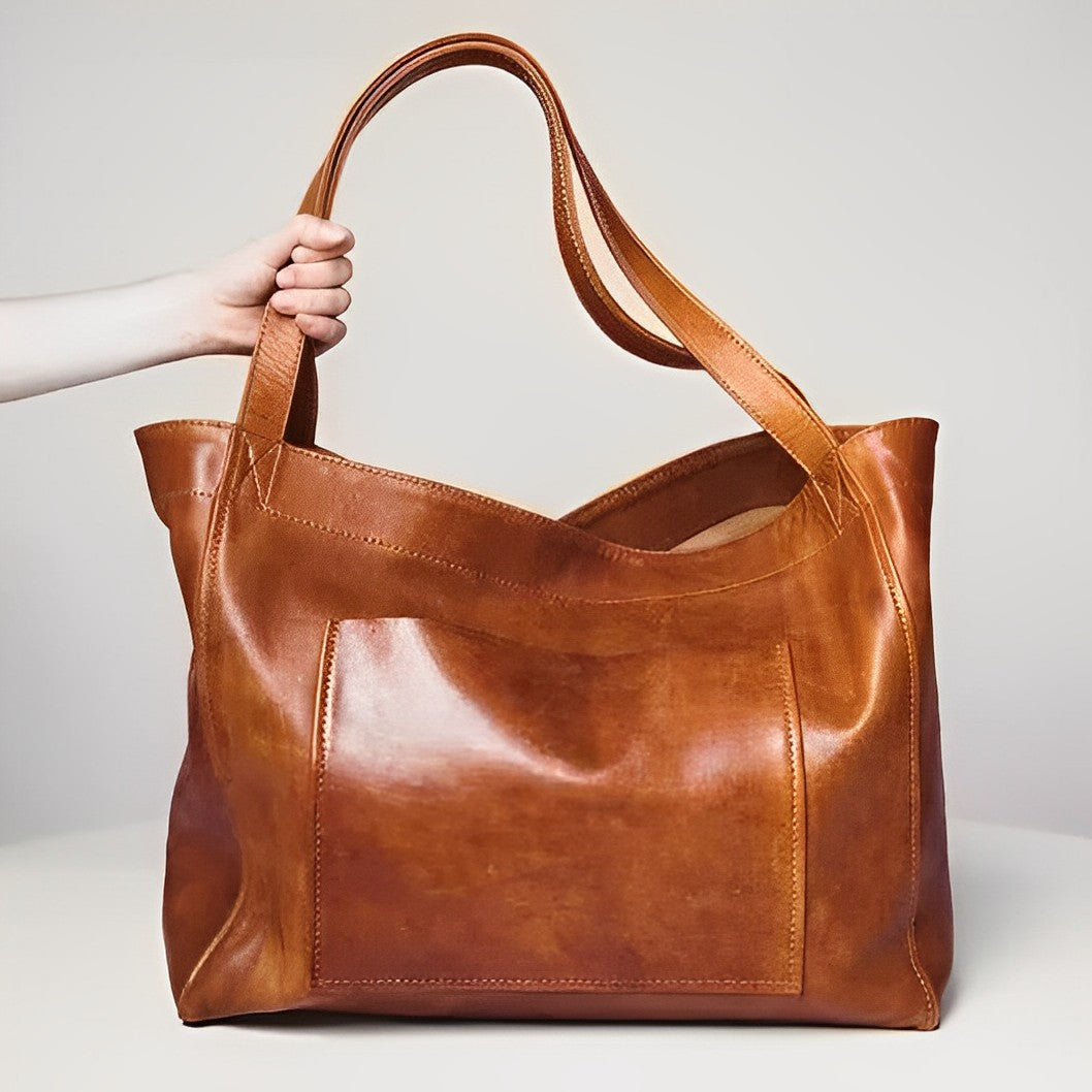 Isolde - Vintage Leren Schoudertas