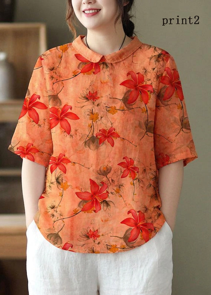 Romilly - Halve Mouw Shirt Zomer