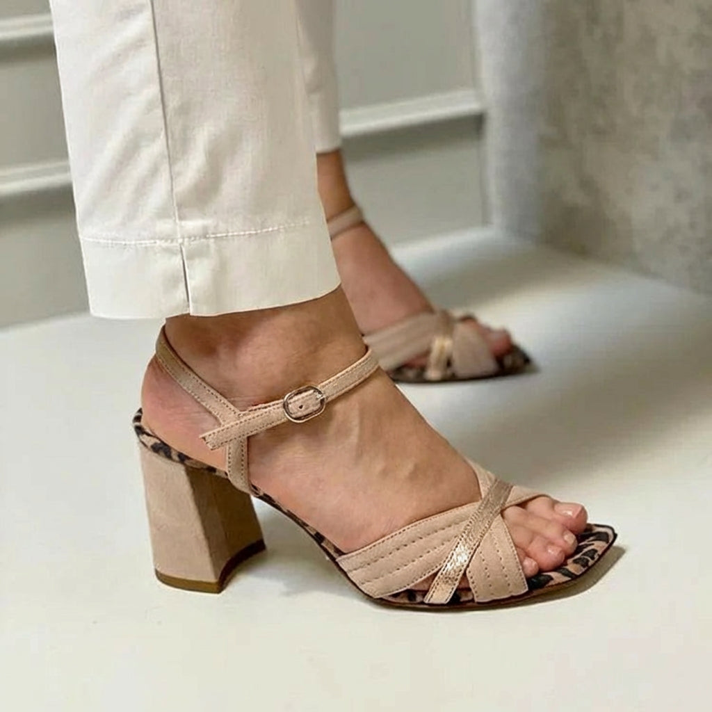 CROSS-BAND HIEL SANDALEN