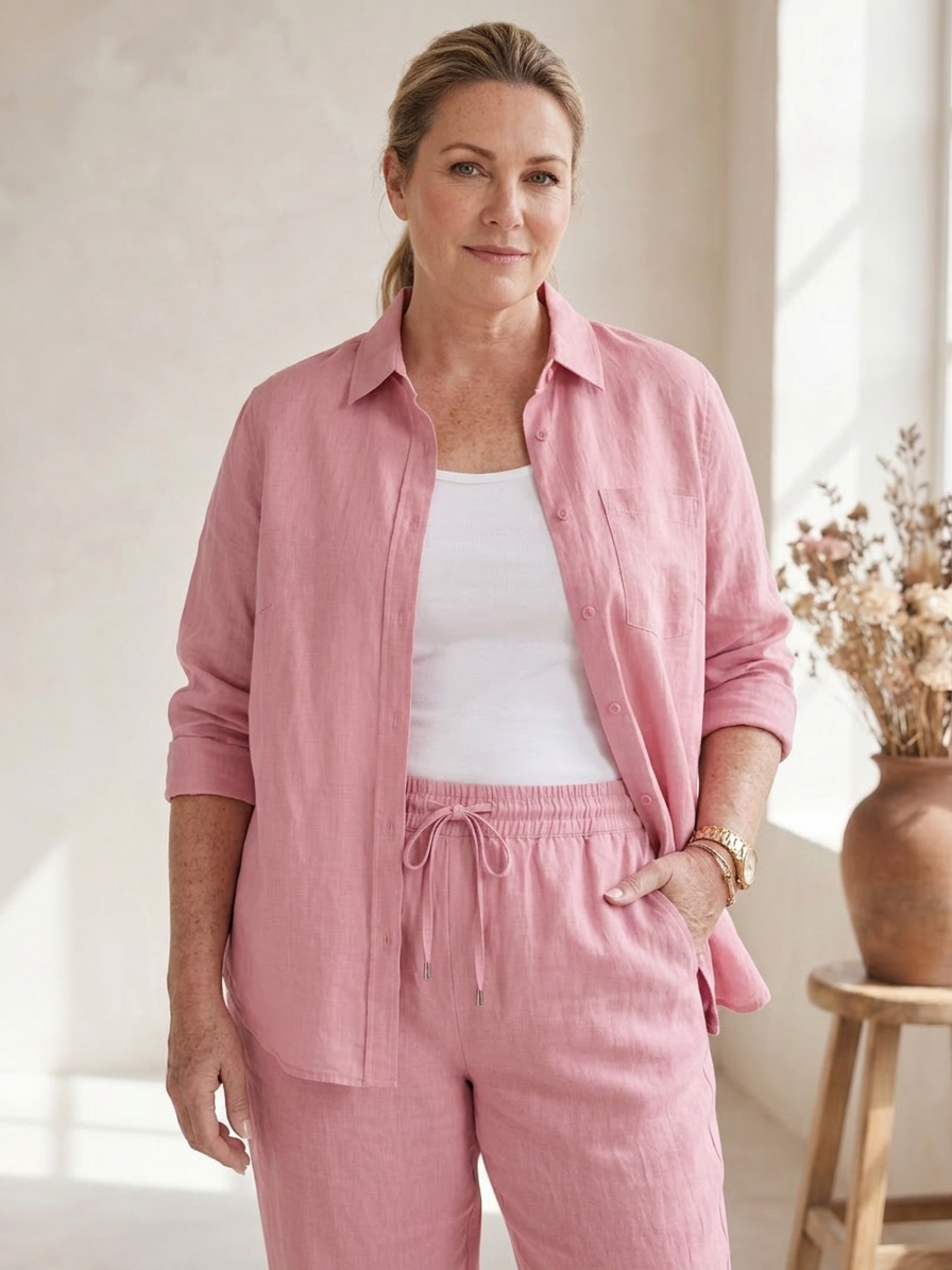 Paloma | Langsleeve Shirt Tapered Broek Set