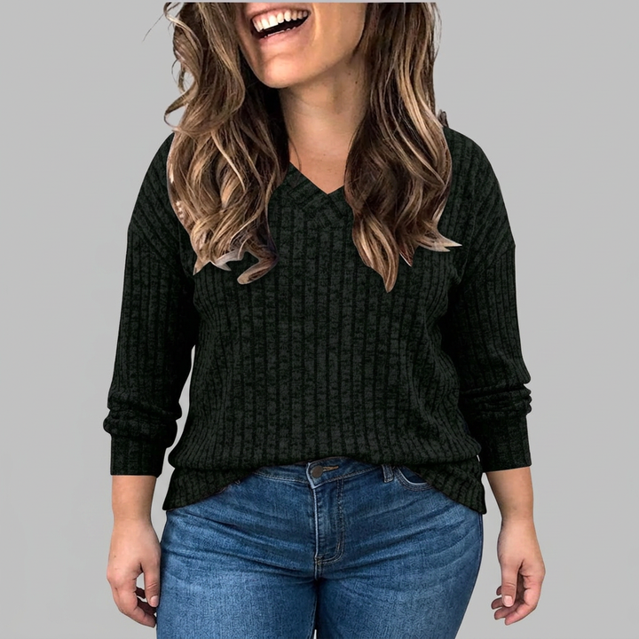 Opaline | V-Hals Lange Mouwen Top