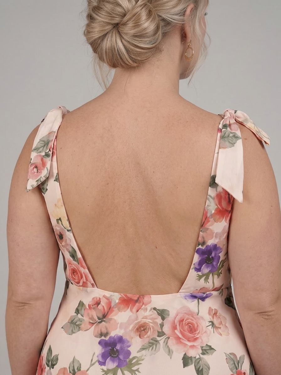 Ember | Mouwloze Vloeiende Maxi Jurk