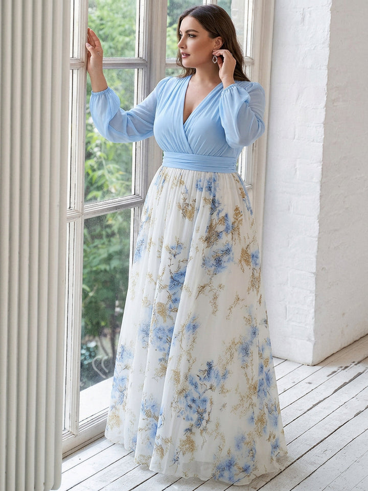 Alessia | Mooie Maxi Jurk met Bloemenprint
