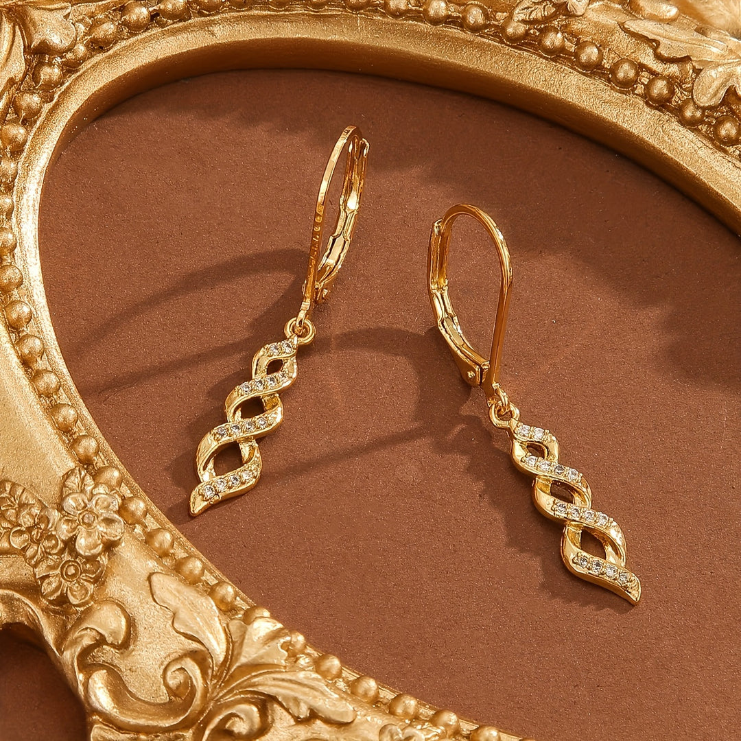 Vera Twist Ava Oorbellen | Goud