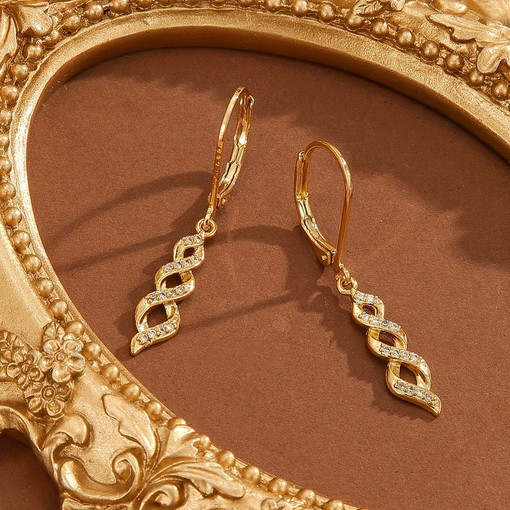 Vera Twist Ava Oorbellen | Goud