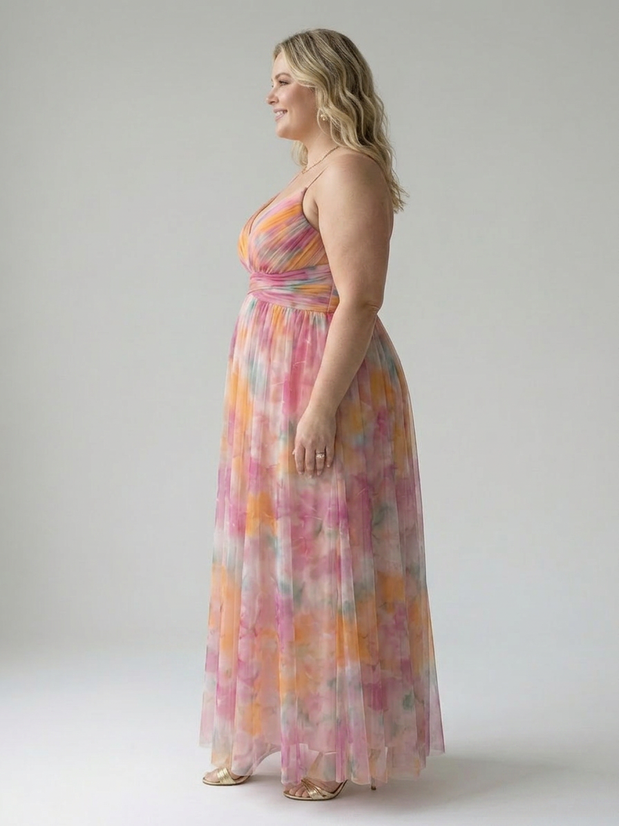 Stella &amp; Grace™ | Zachte Wikkel Maxi Jurk