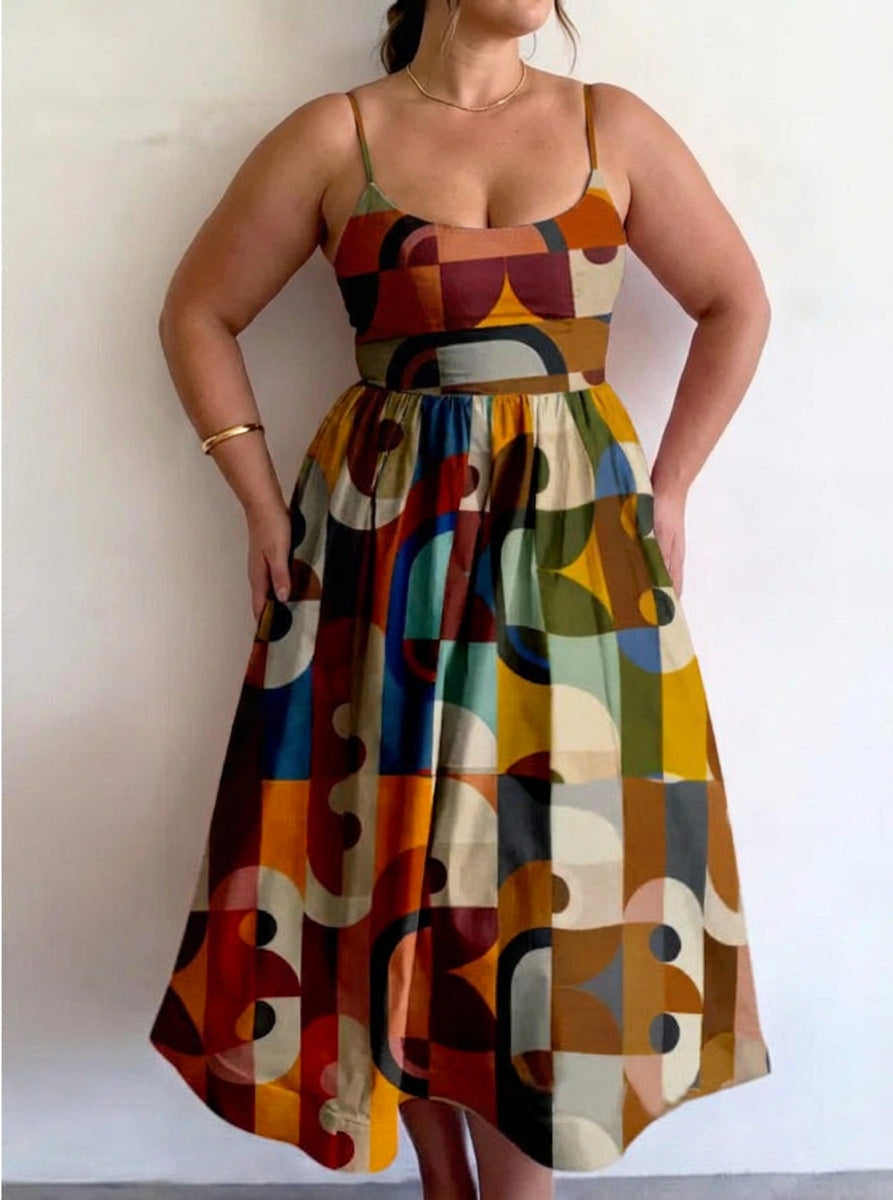 Persephone | Moderne Muse Midi Jurk