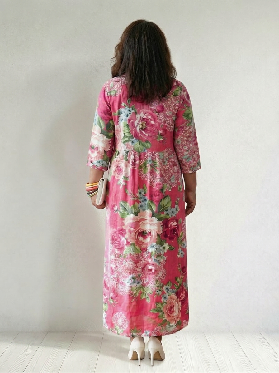 Beatrix | Garden Bloom Midi Daress