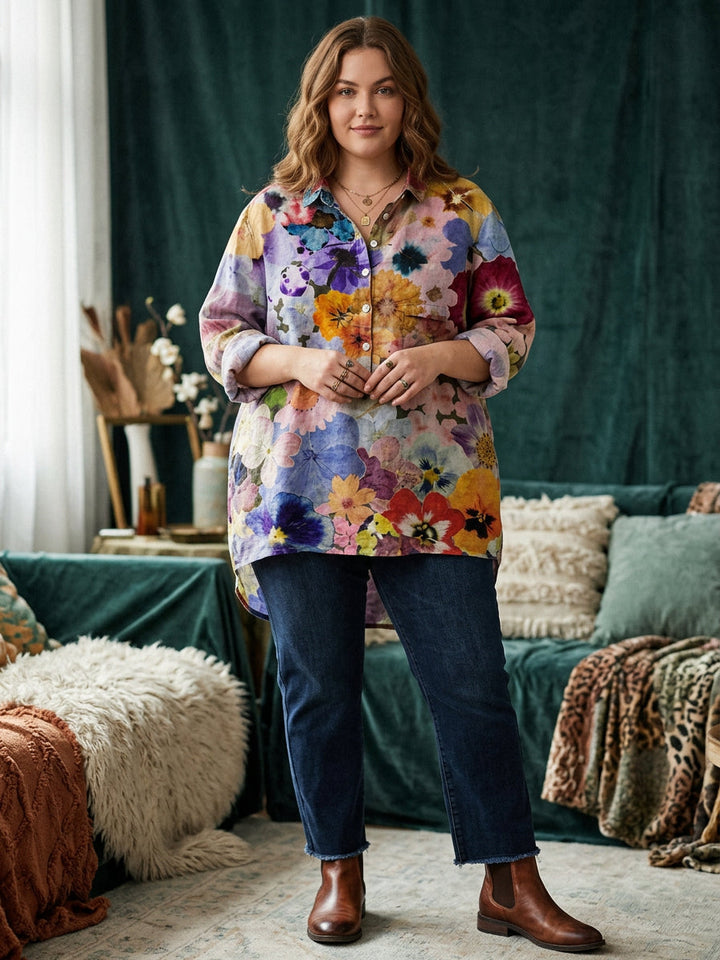 Bria | Bloemenblouse