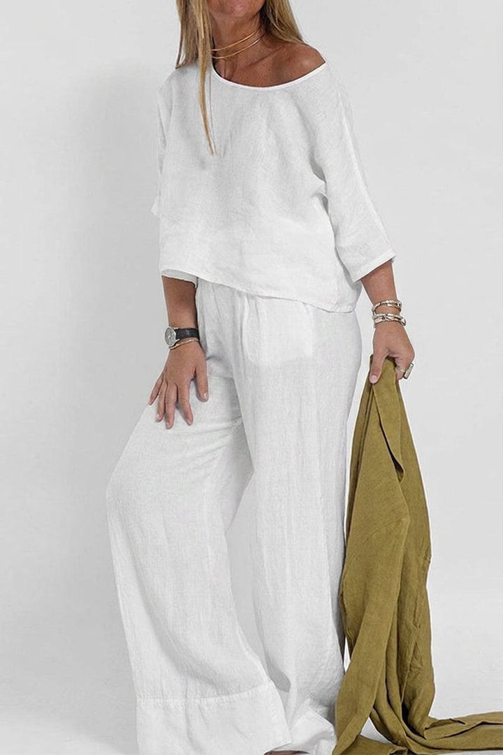 Magnolia | Co-ord Set Vloeiende Twee-Delige