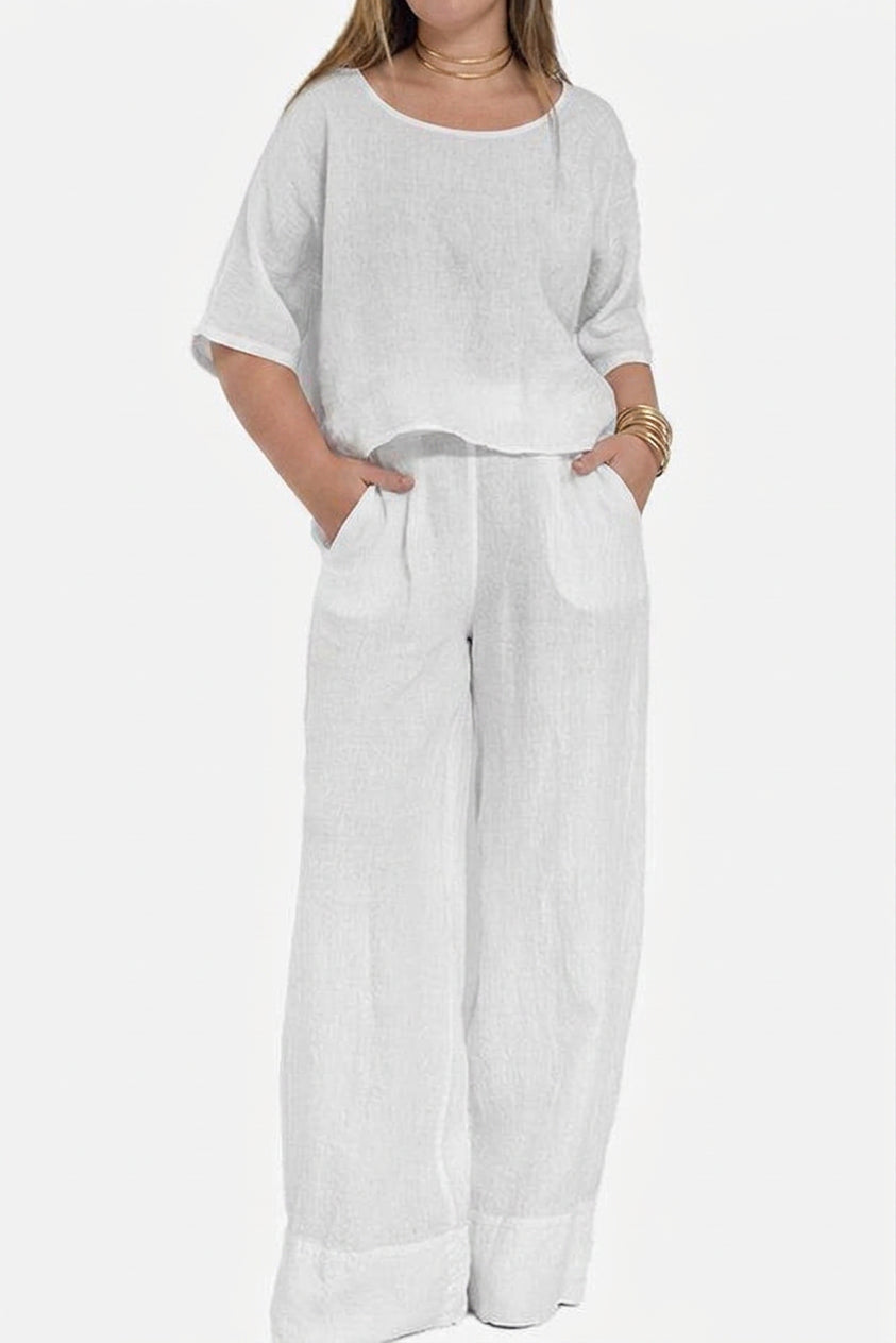 Magnolia | Co-ord Set Vloeiende Twee-Delige