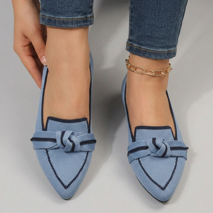 Kaia | Geknoopte Comfort Loafers