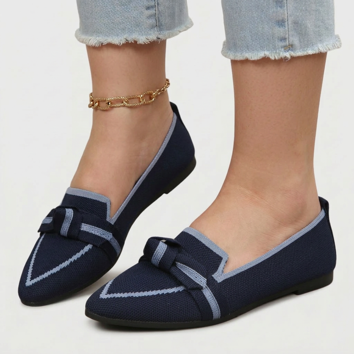 Kaia | Geknoopte Comfort Loafers