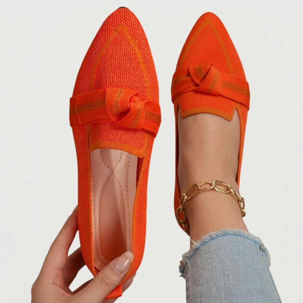Kaia | Geknoopte Comfort Loafers
