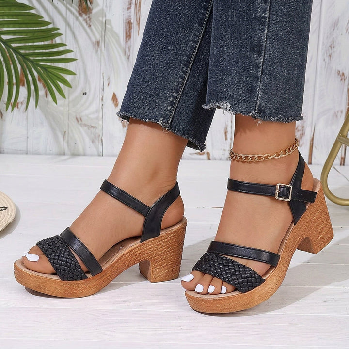 Paloma | Vlecht Sandalen
