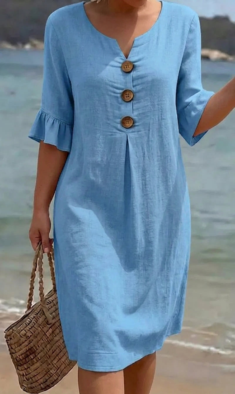 Cassia - Elegante Casual Jurk