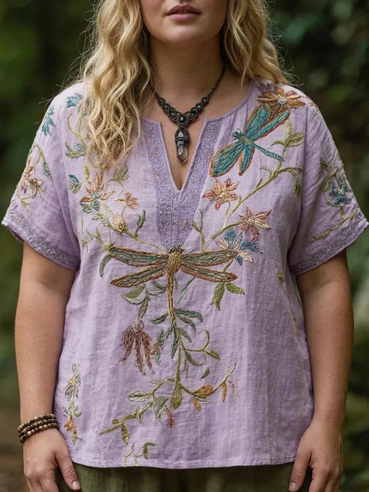 Perdita | Zachte Vrouwelijke Relaxed Fit Blouse
