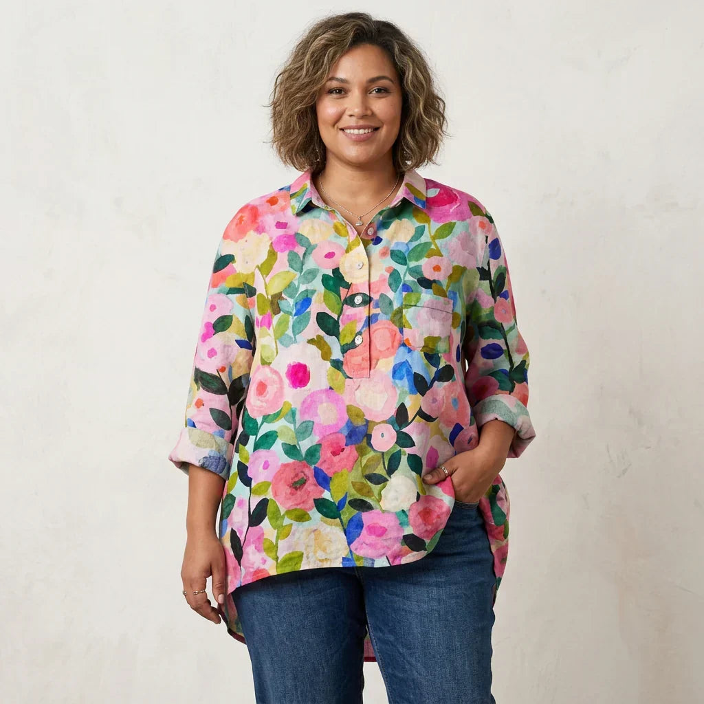 Yara | Artistieke Blouse