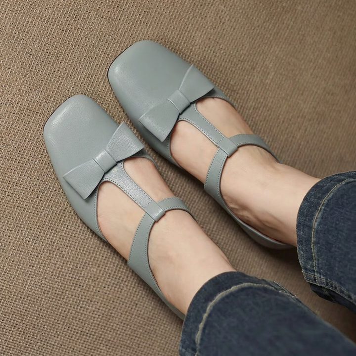 Ula | Vierkante Teen Slippers