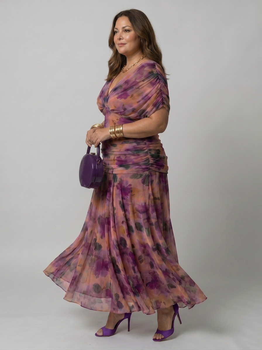 Stella &amp; Grace™ | Flow Midi Jurk