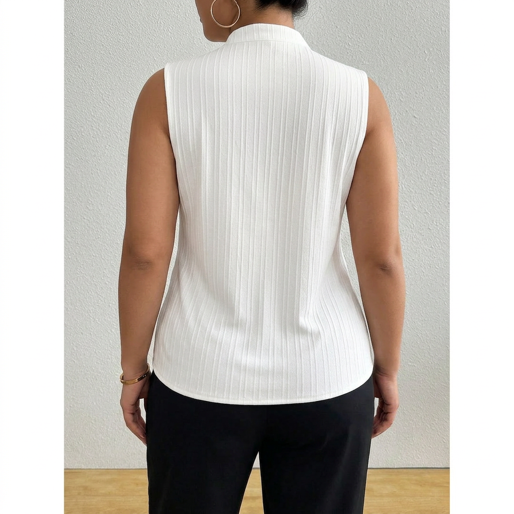 Monroe | Gestreepte Mouwloze Top