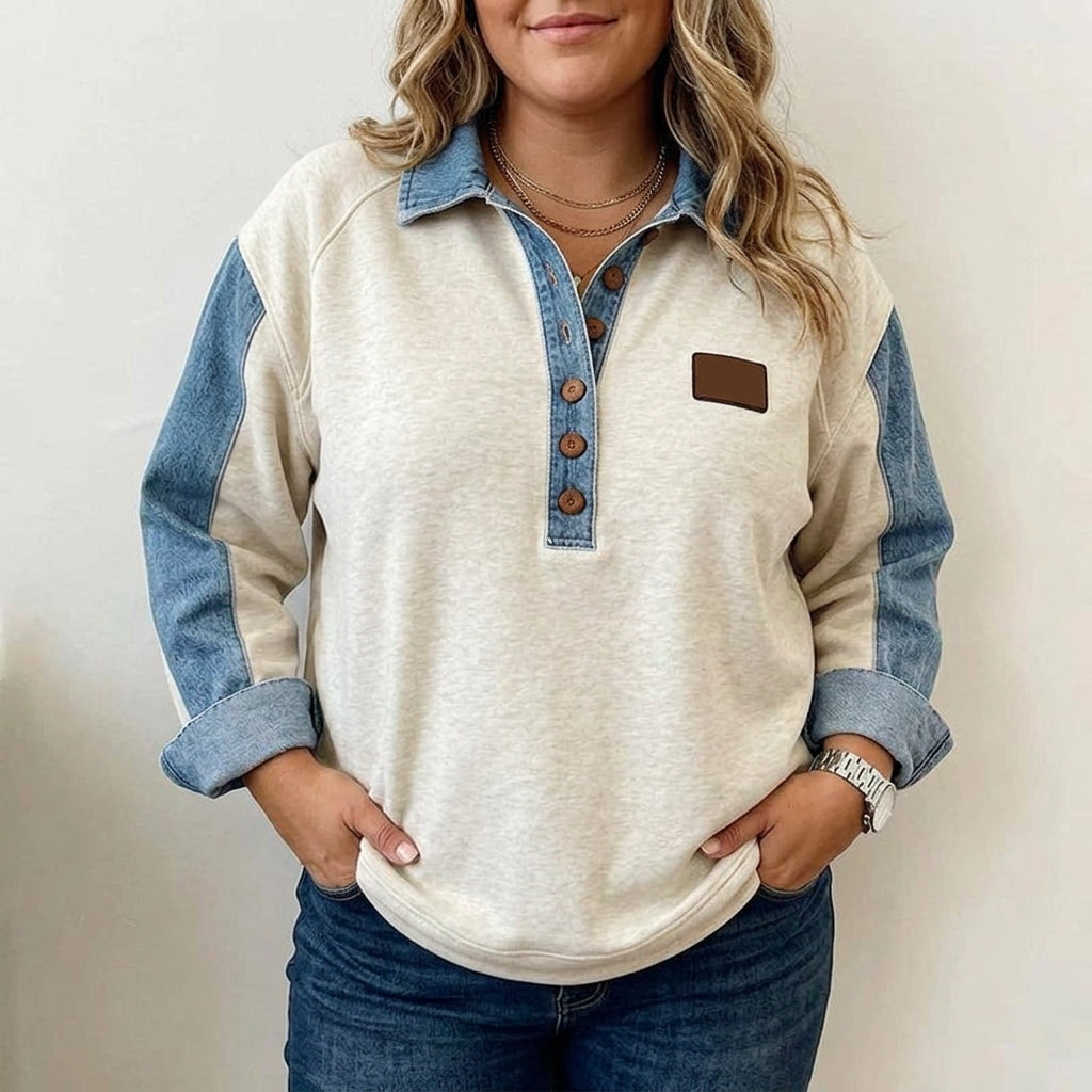Yelena | Casual Vintage Sweatshirt