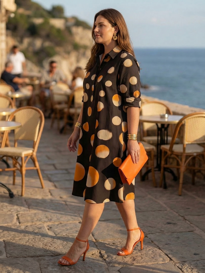 Anaïs | Sunset Dot Jurk
