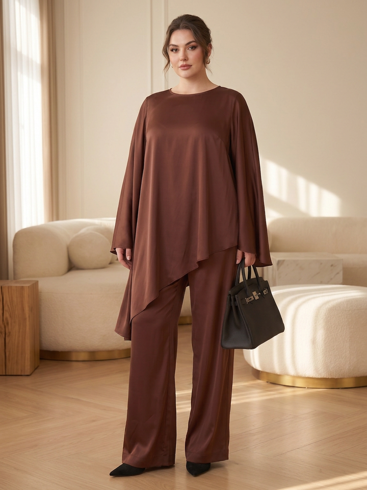 Maia | Flow Tuniek Wijde Pantalon Set