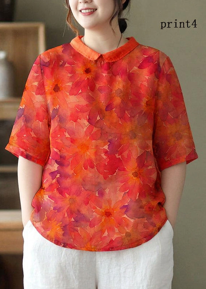 Romilly - Halve Mouw Shirt Zomer