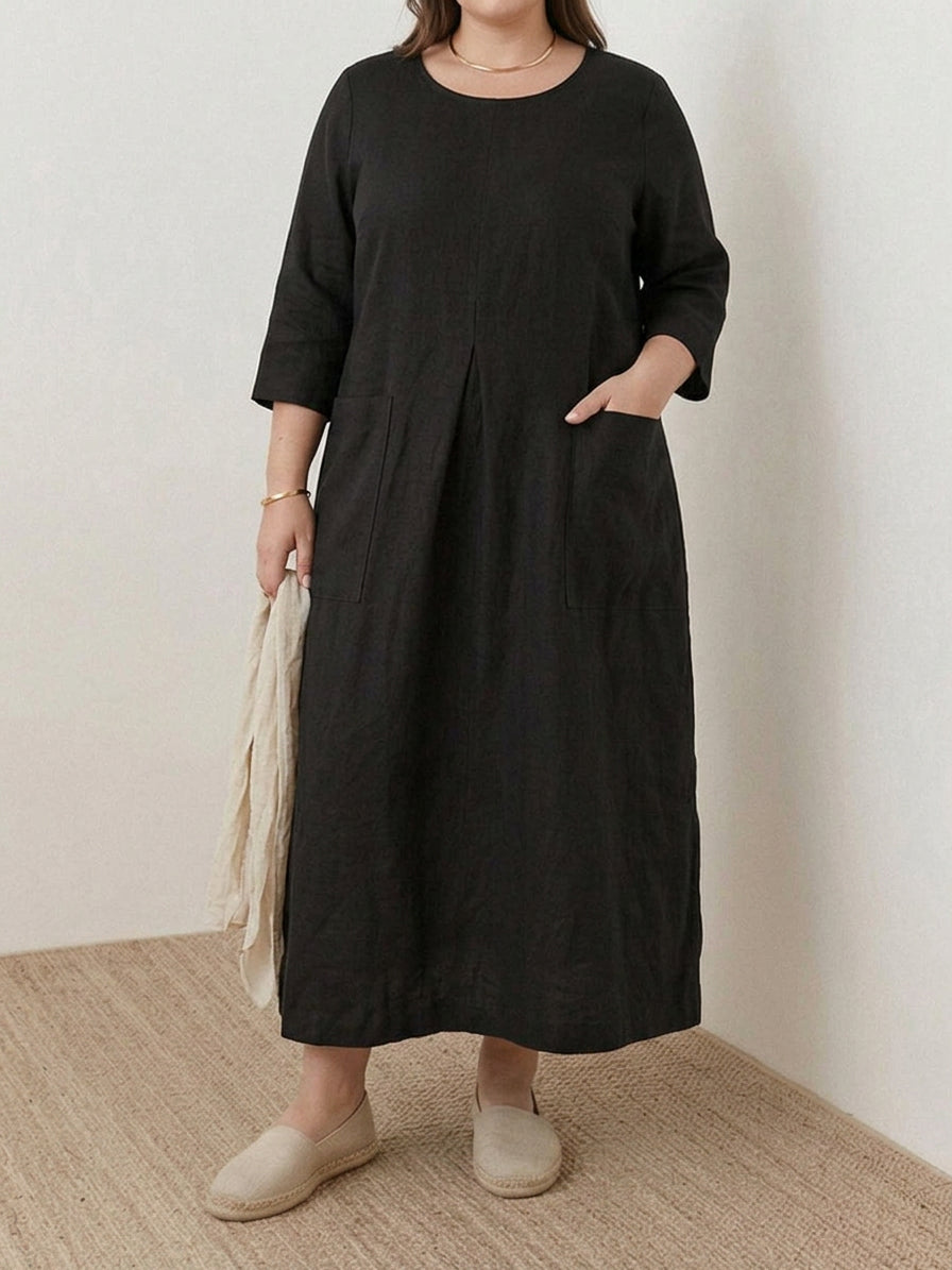 Yuki - Katoenen Maxi Jurk