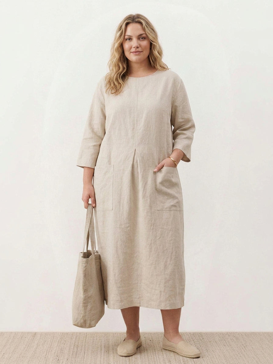 Yuki - Katoenen Maxi Jurk