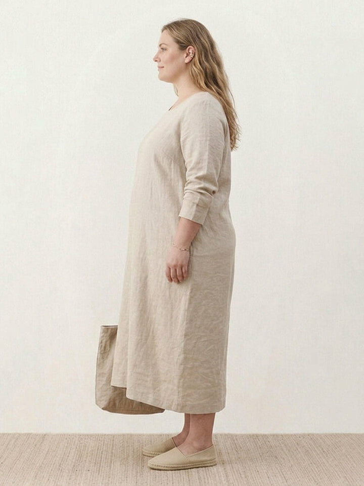Yuki - Katoenen Maxi Jurk