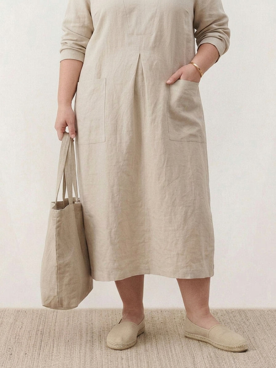 Yuki - Katoenen Maxi Jurk