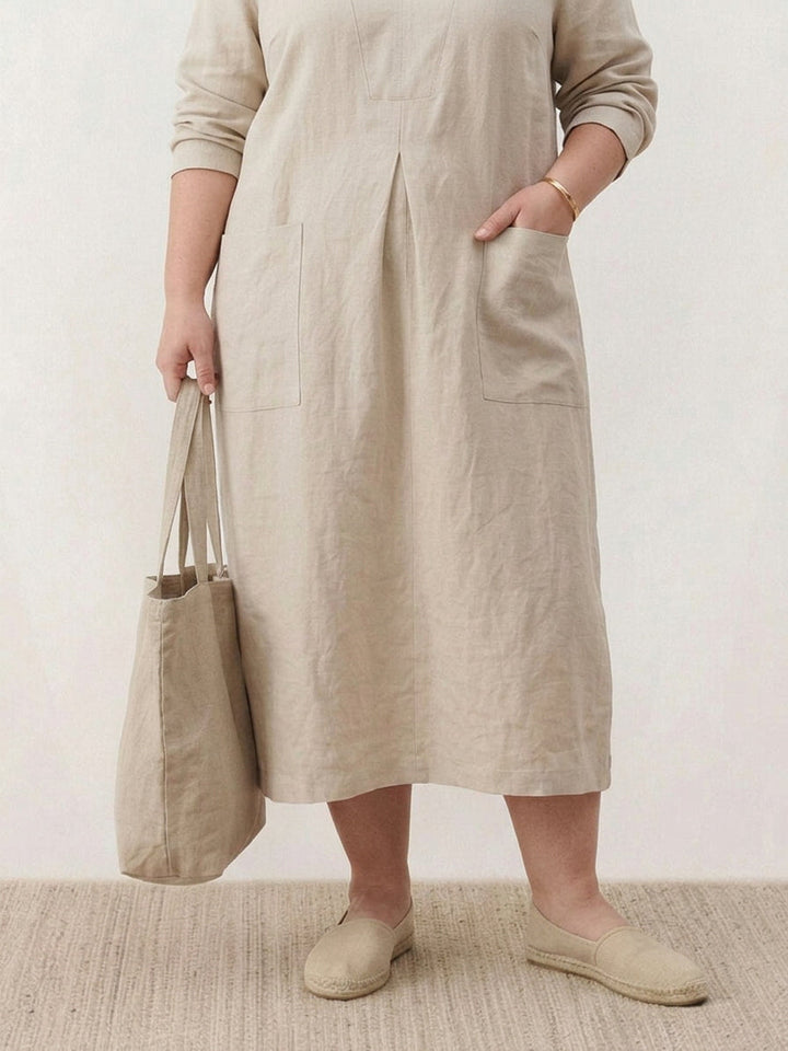 Yuki - Katoenen Maxi Jurk