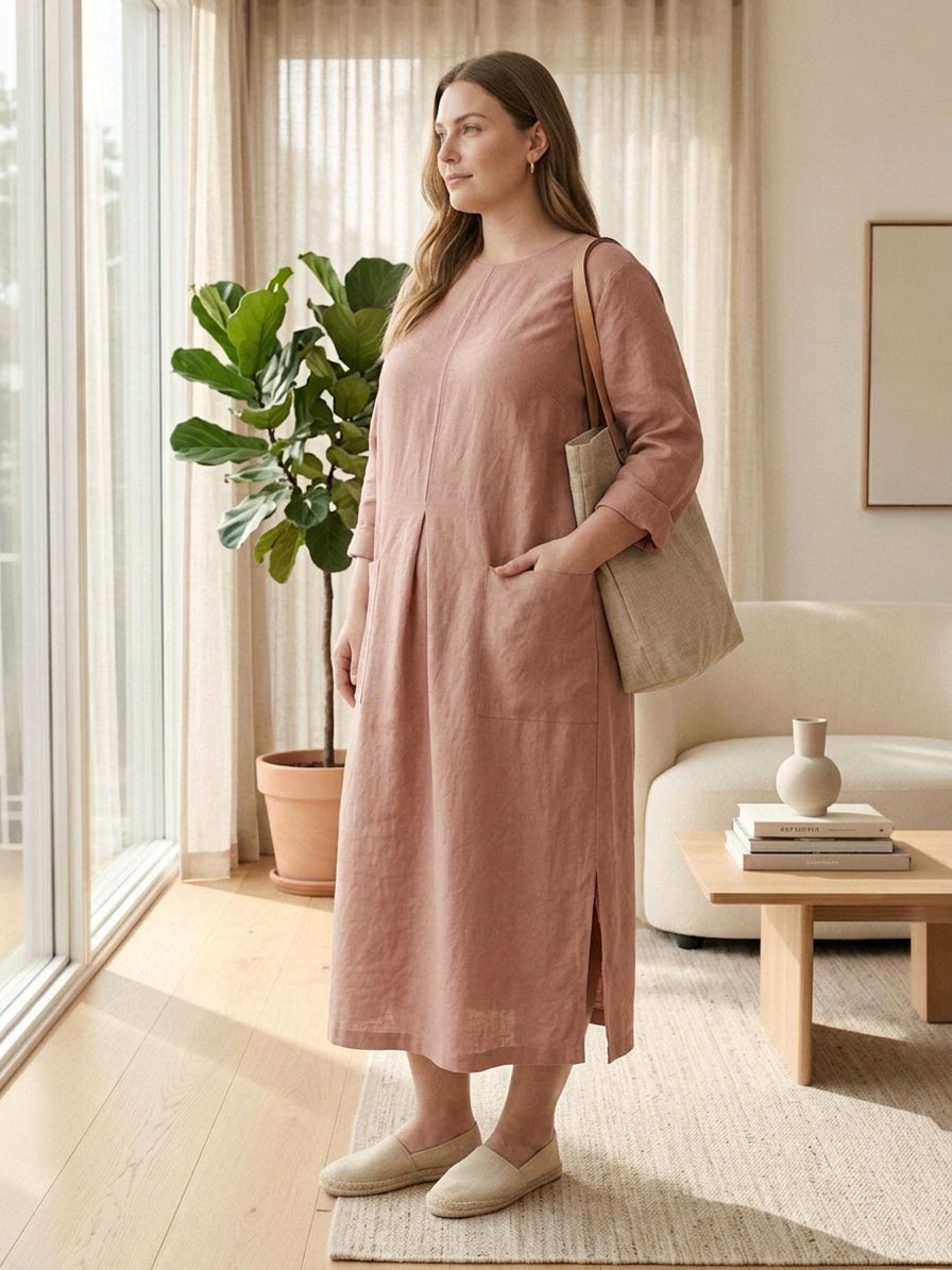 Yuki - Katoenen Maxi Jurk