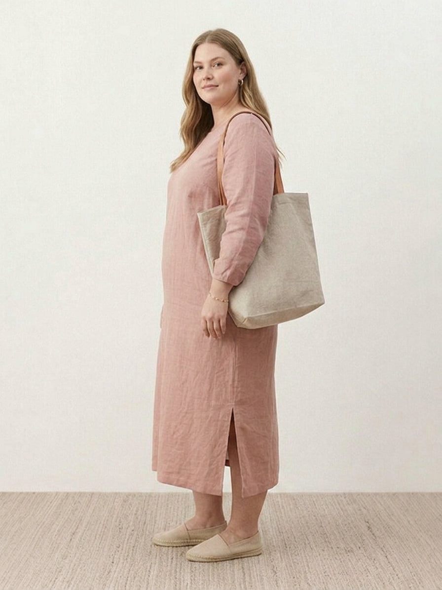 Yuki - Katoenen Maxi Jurk