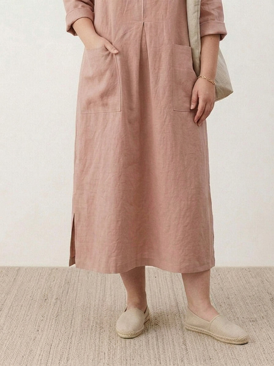 Yuki - Katoenen Maxi Jurk