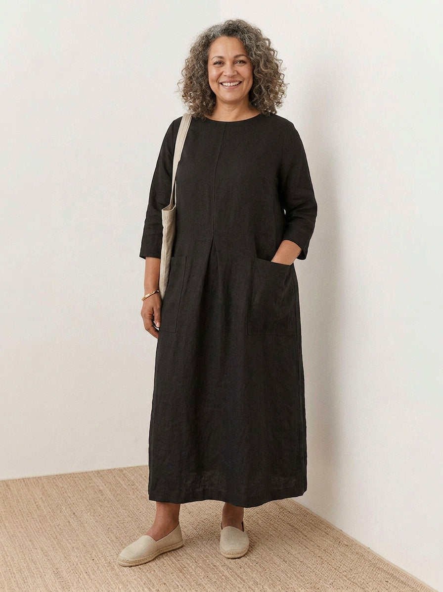 Yuki - Katoenen Maxi Jurk