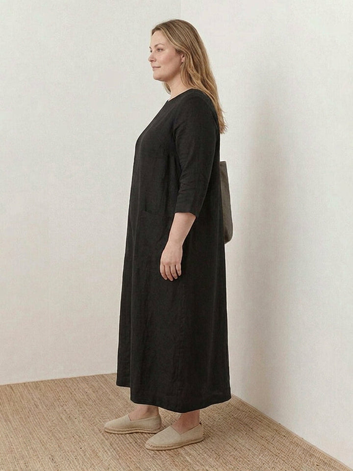 Yuki - Katoenen Maxi Jurk