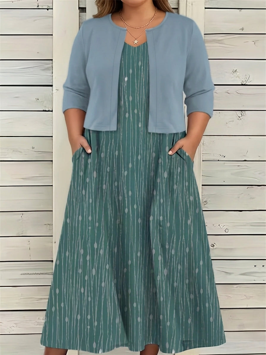 Hattie - Bloemenjurk Twee-delig Set