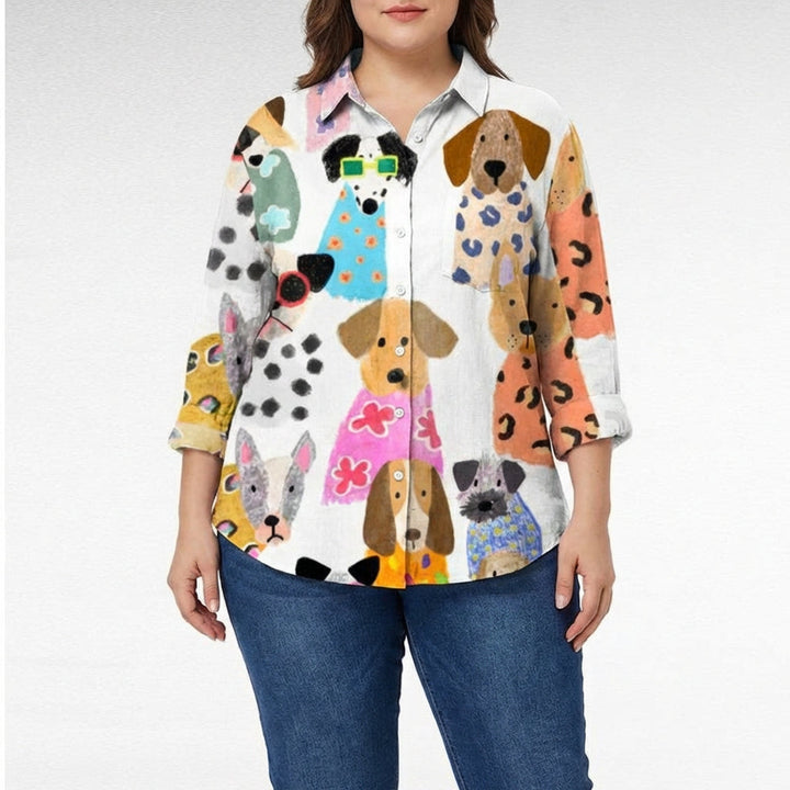 Sylvie | Elegante Linnen Zomerblouse