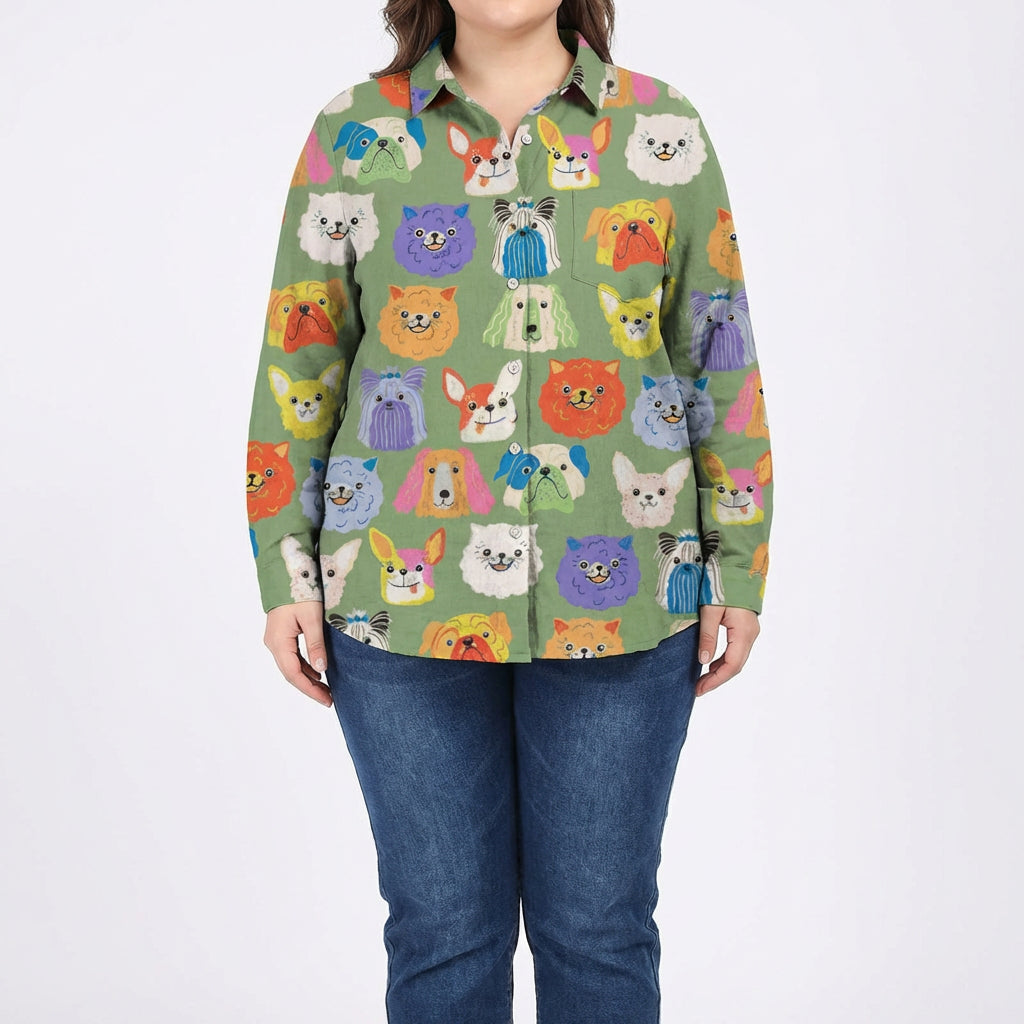 Sylvie | Elegante Linnen Zomerblouse