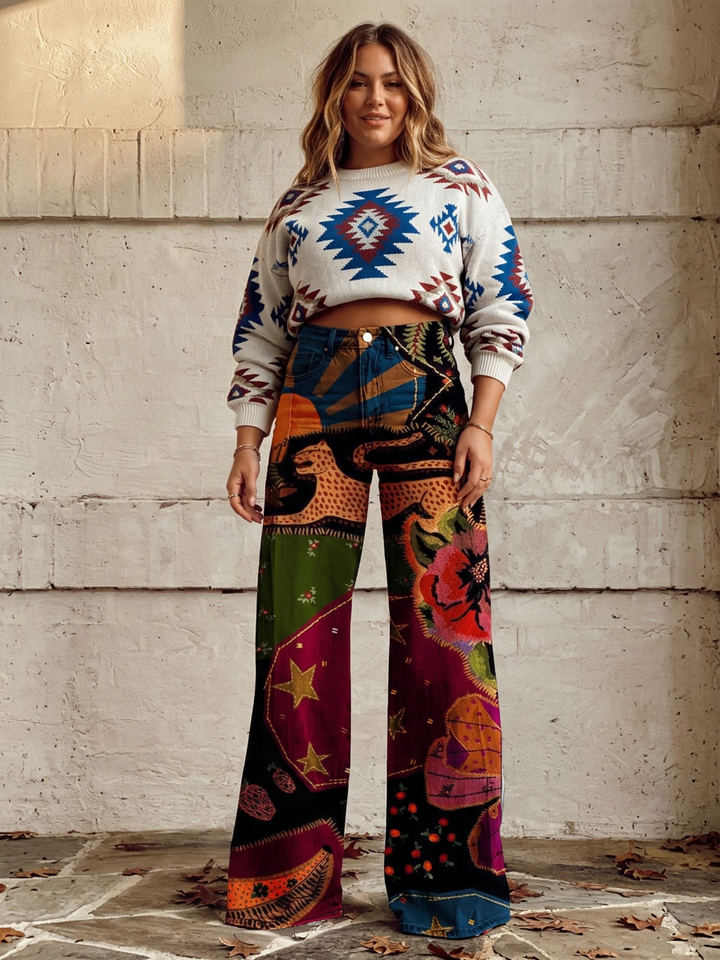 Fern - Bohemian Chic Broek