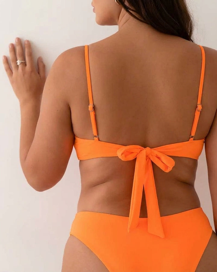 Amina | Elegante &amp; Figuuraccentuerende Bikini Twee-Delige Set