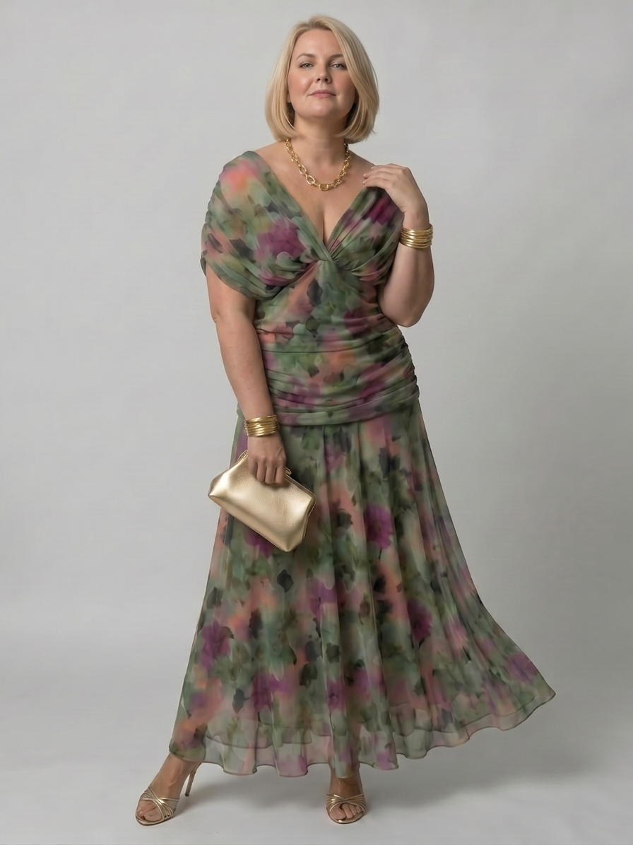 Stella &amp; Grace™ | Flow Midi Jurk