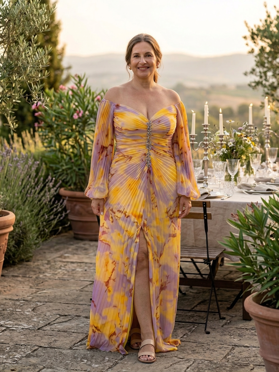 Noa - Elegante Jurk met V-hals