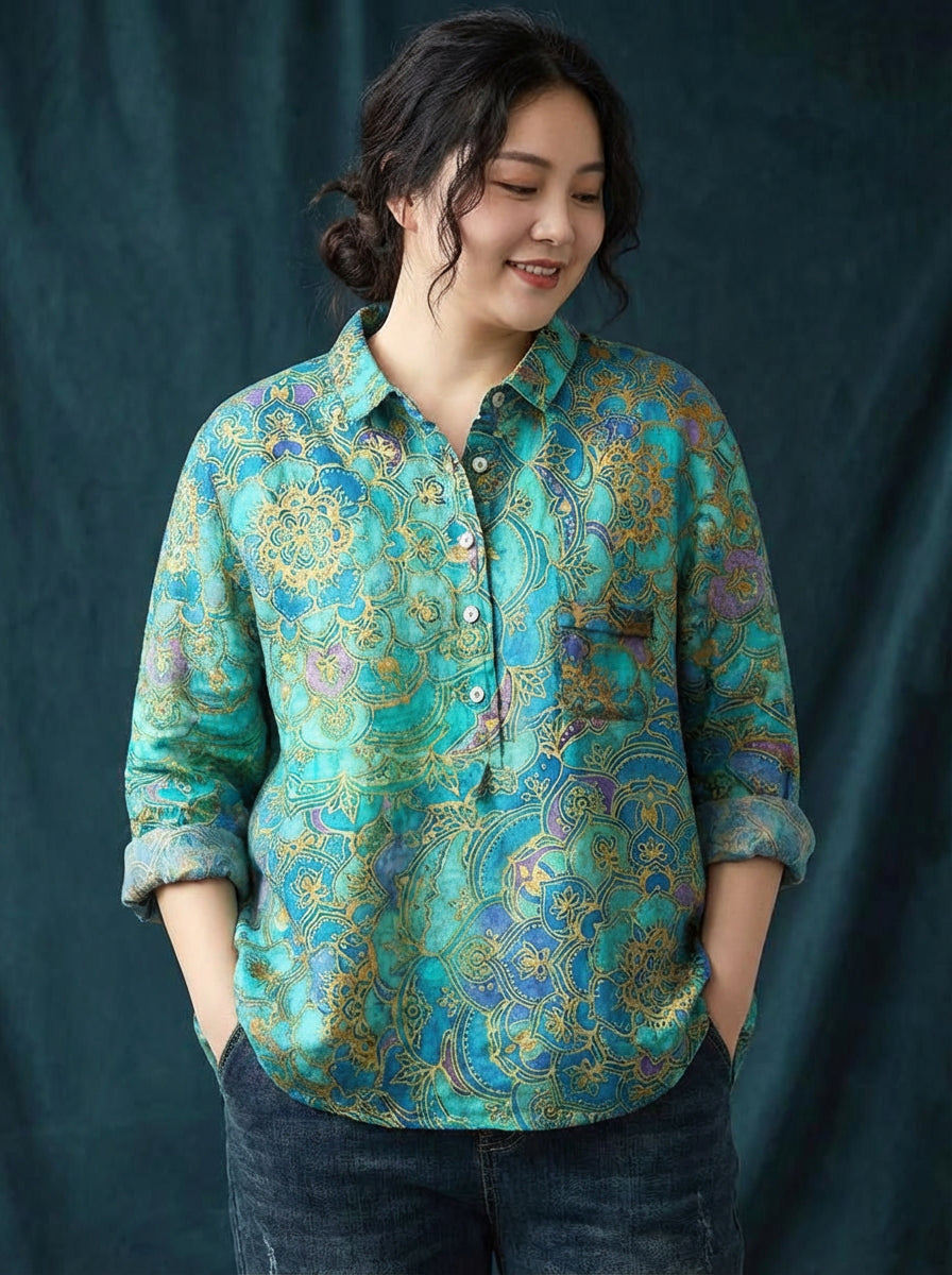 Bria | Bloemenblouse