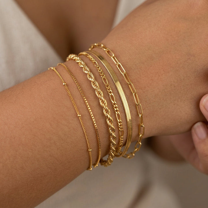 Soleil Vernetta armbandenset | Goud